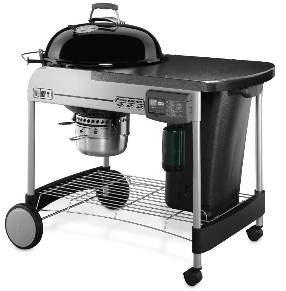 Weber 15501001 Performer Deluxe Charcoal Grill 22" - Black