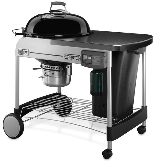 Weber 15501001 Performer Deluxe Charcoal Grill 22" - Black