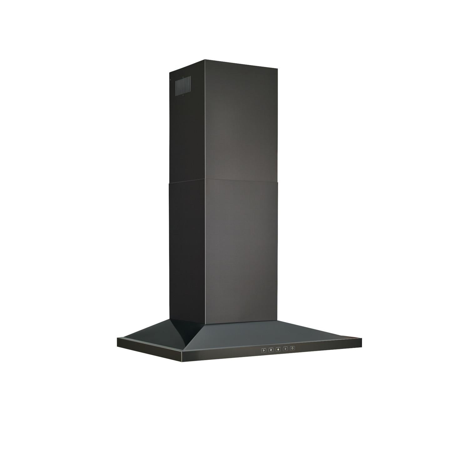 Broan BWS2304BLS **DISCONTINUED** Broan® 30-Inch Convertible Wall-Mount Low Profile Pyramidal Chimney Range Hood, 450 MAX CFM