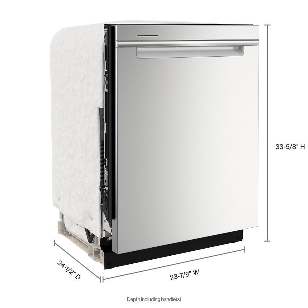 Whirlpool WDTA50SAKZ 24 Stainless Steel Dishwasher with AI Intelligent Wash - 47 dBA