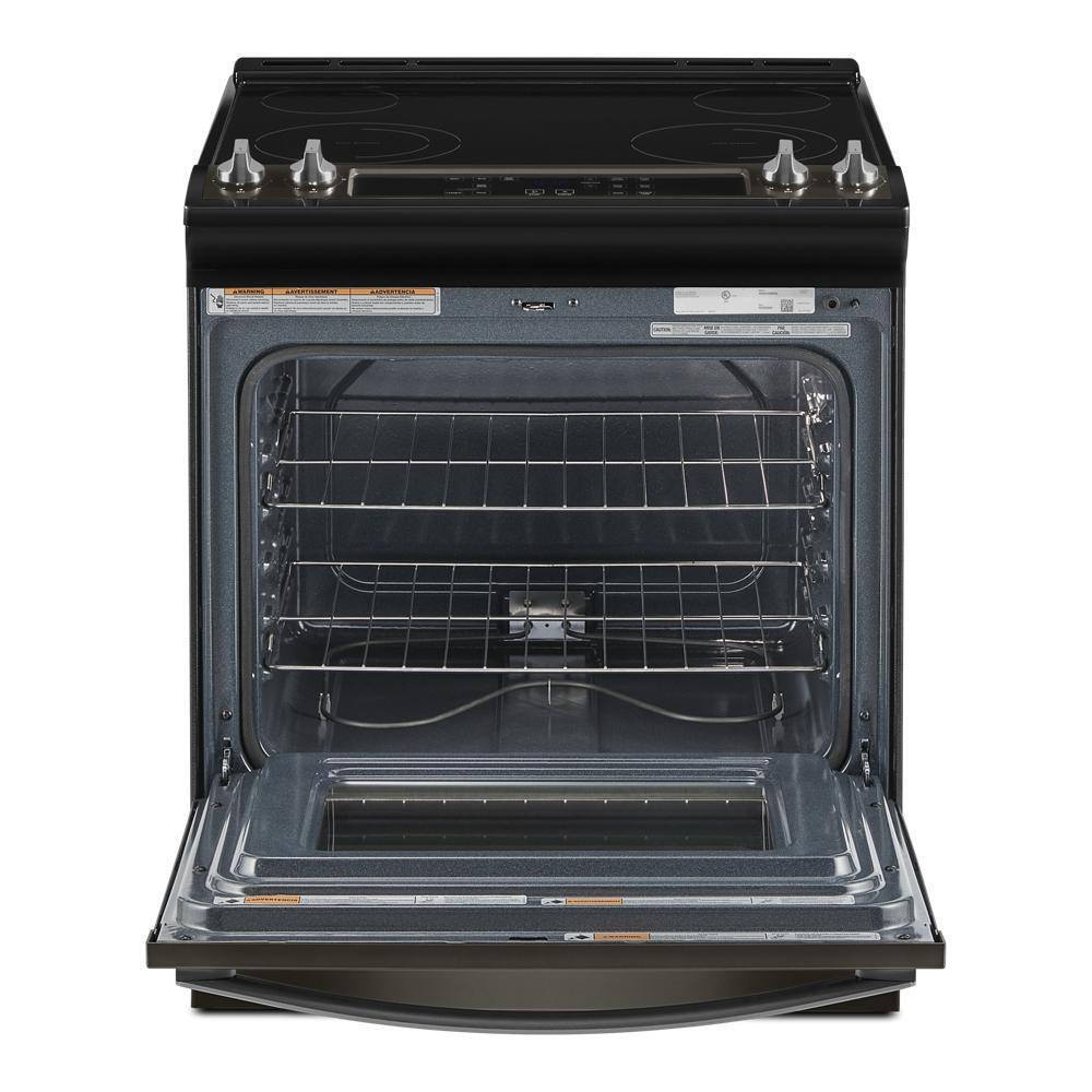 Whirlpool WEE515S0LV 4.8 Cu. Ft. Whirlpool® Electric Range with Frozen Bake™ Technology