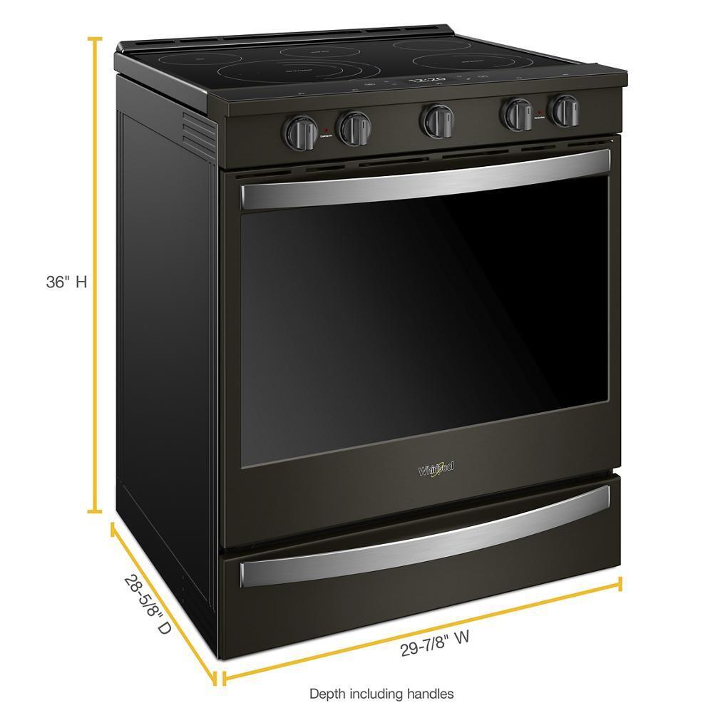 Whirlpool WEE750H0HV 6.4 cu. ft. Smart Slide-in Electric Range with Air Fry, when Connected