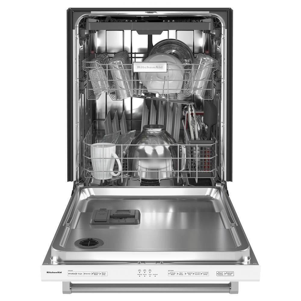 Kitchenaid KDTE204KWH Third Level Utensil Rack Dishwasher with 30+ Total Wash Jets, 39 dBA