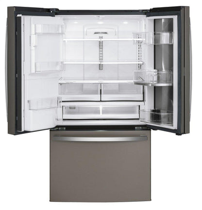 GFD28GMLES GE® 27.7 Cu. Ft. French-Door Refrigerator with Door In Door