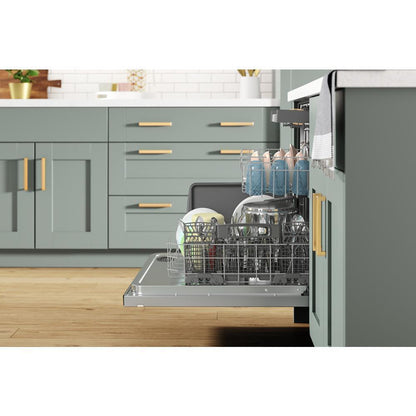 Whirlpool WDTA50SAKZ 24 Stainless Steel Dishwasher with AI Intelligent Wash - 47 dBA