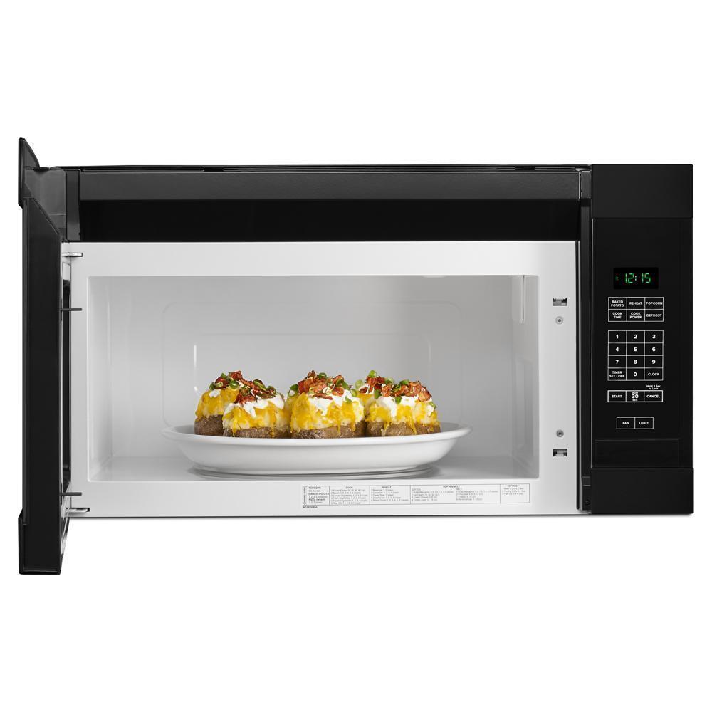 Amana AMV2307PFB 1.6 Cu. Ft. Over-the-Range Microwave with Add 0:30 Seconds - Black