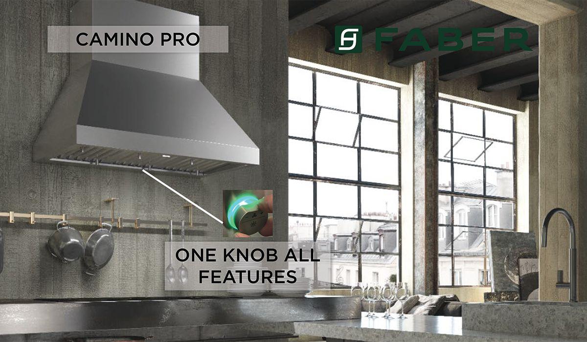 Faber 48" PRO canopy wall hood