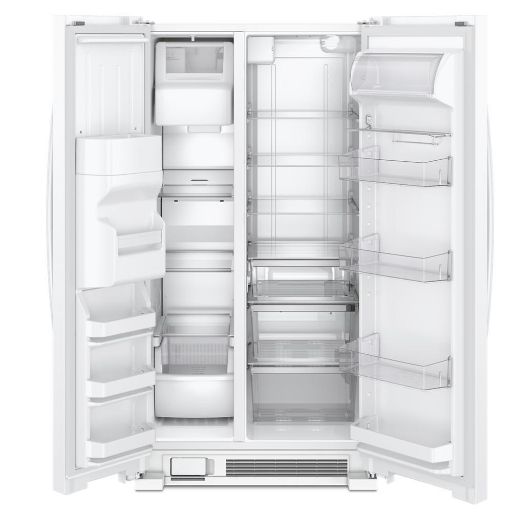 Whirlpool WRS321SDHW 33-inch Wide Side-by-Side Refrigerator - 21 cu. ft.