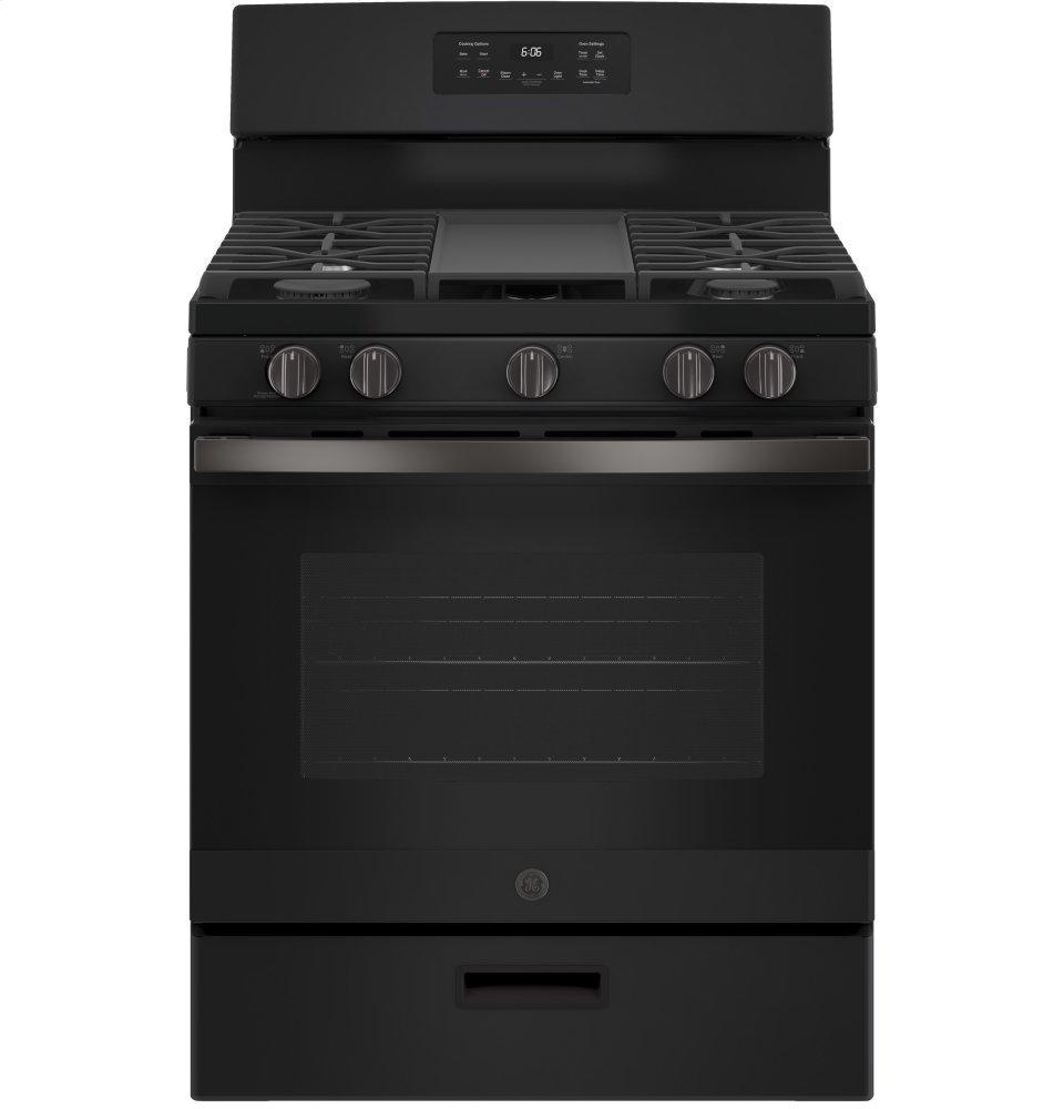 GE® 30" Free-Standing Gas Range