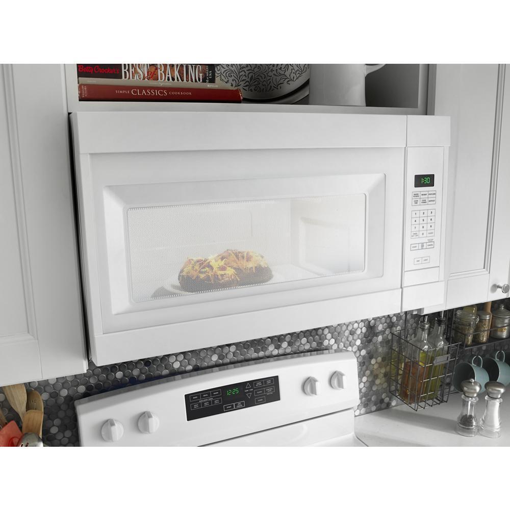 Amana AMV2307PFW 1.6 Cu. Ft. Over-the-Range Microwave with Add 0:30 Seconds