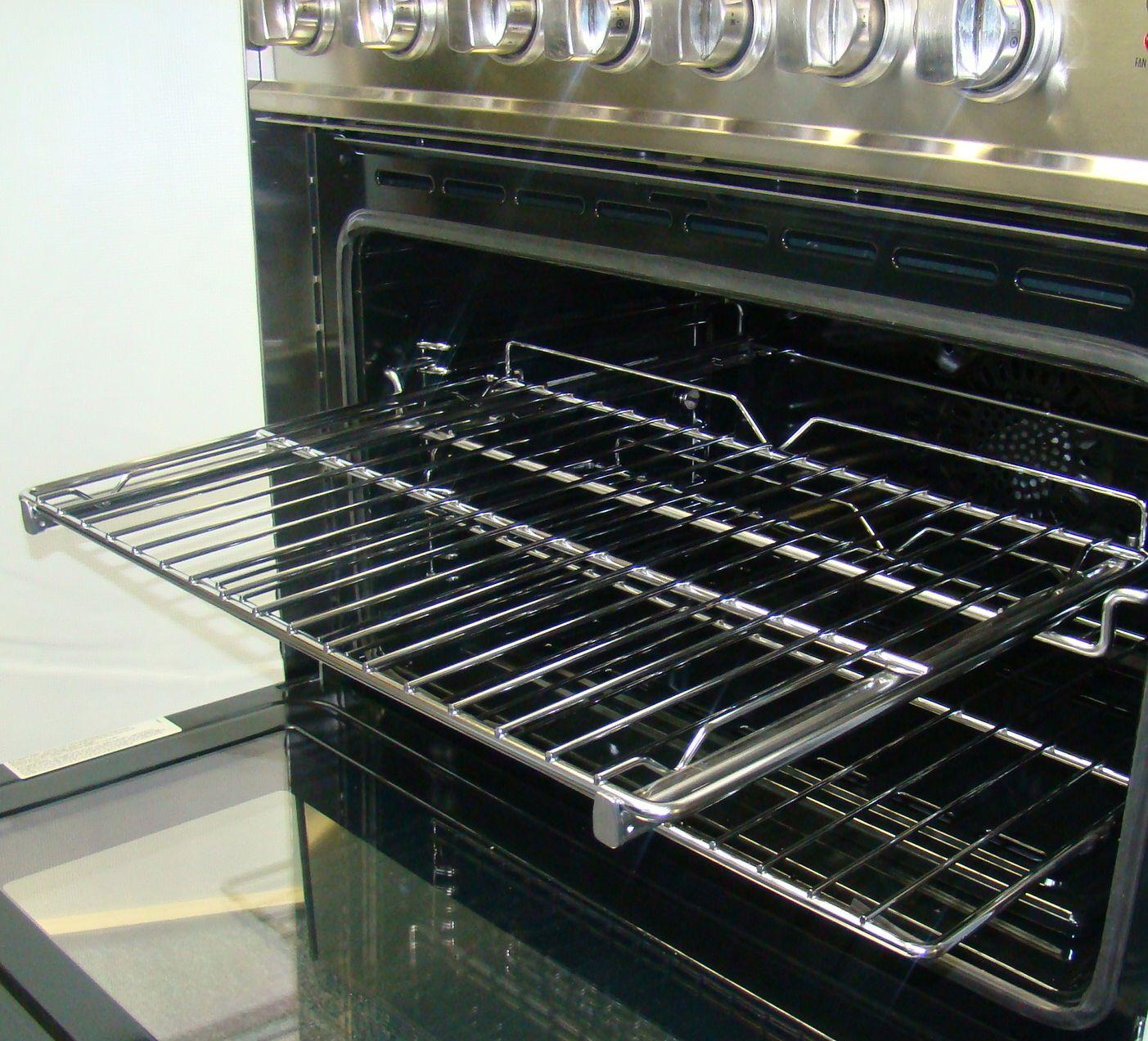 Easy Glide Rolling Rack: Double Oven Range - Large Oven Only (1 Rack)