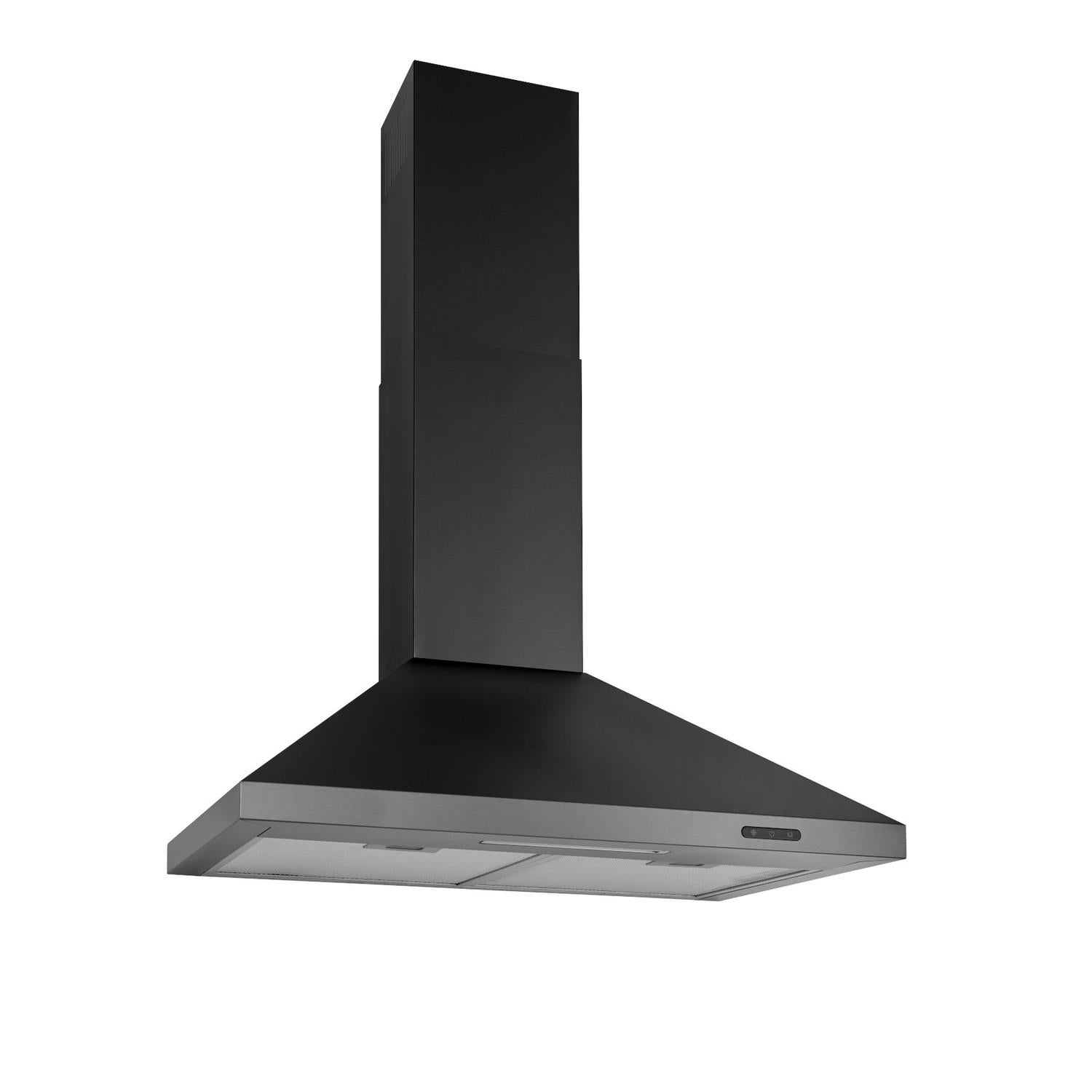 Broan EW4836BLS **DISCONTINUED**Broan® Elite EW48 Series 36-Inch Pyramidal Chimney Range Hood, 460 Max Blower CFM, Black Stainless Steel