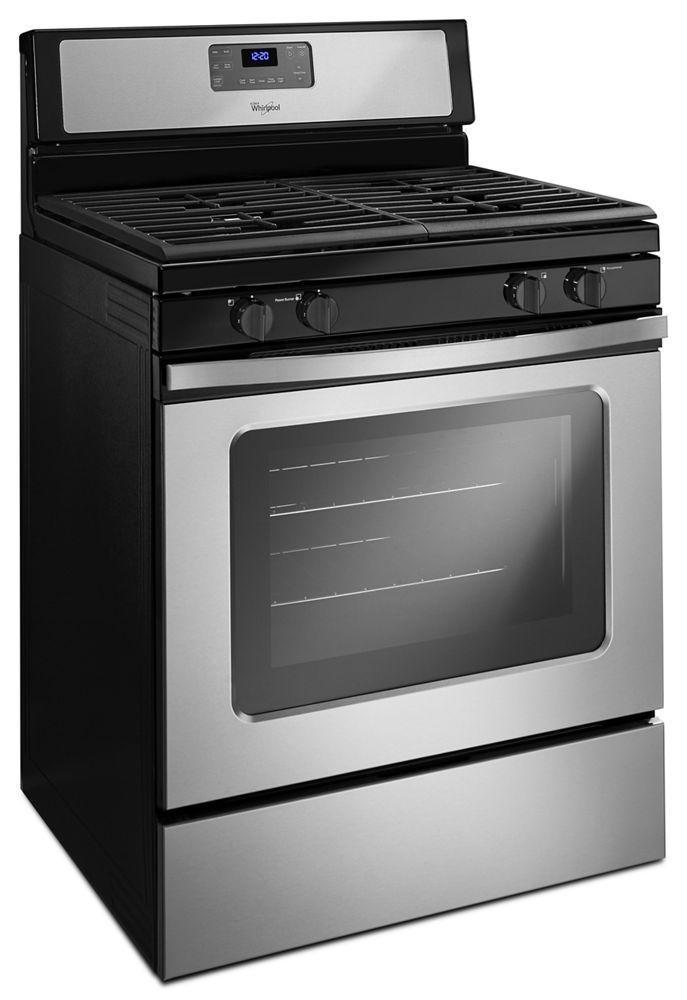 Whirlpool WFG515S0ES 5.0 Cu. Ft. Freestanding Gas Range with AccuBake® Temperature Management System