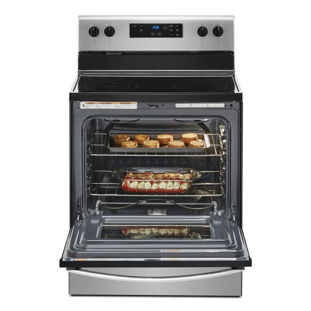 5.3 cu. ft. Electric Range with Keep Warm Setting.