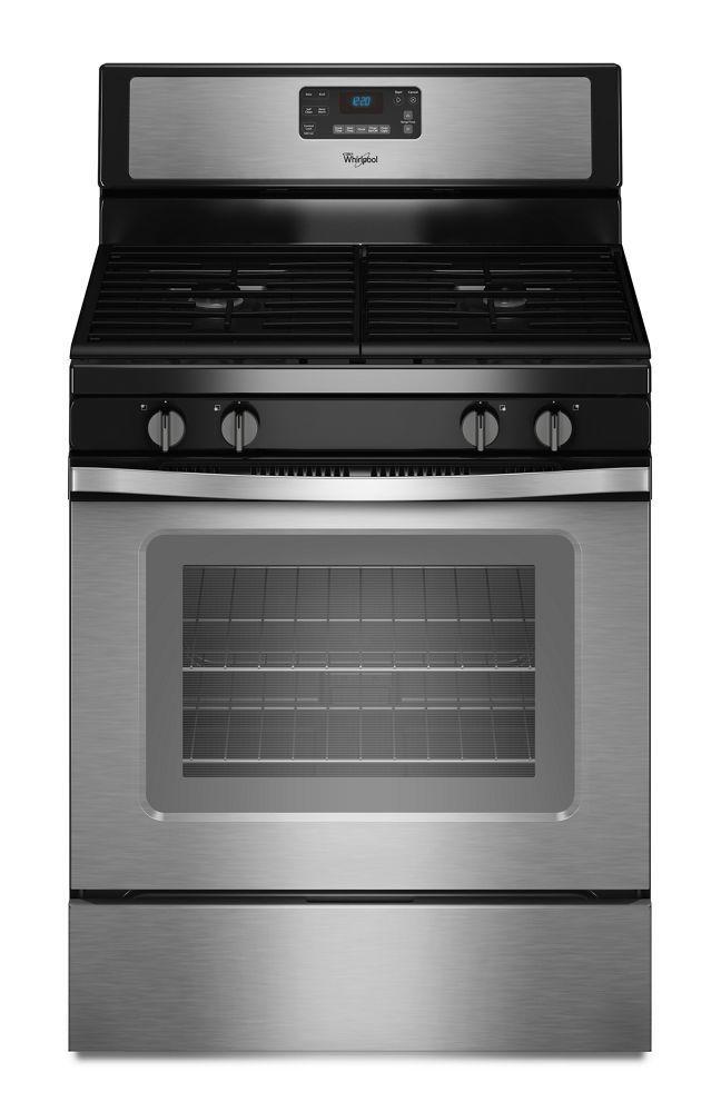 Whirlpool WFG515S0ES 5.0 Cu. Ft. Freestanding Gas Range with AccuBake® Temperature Management System