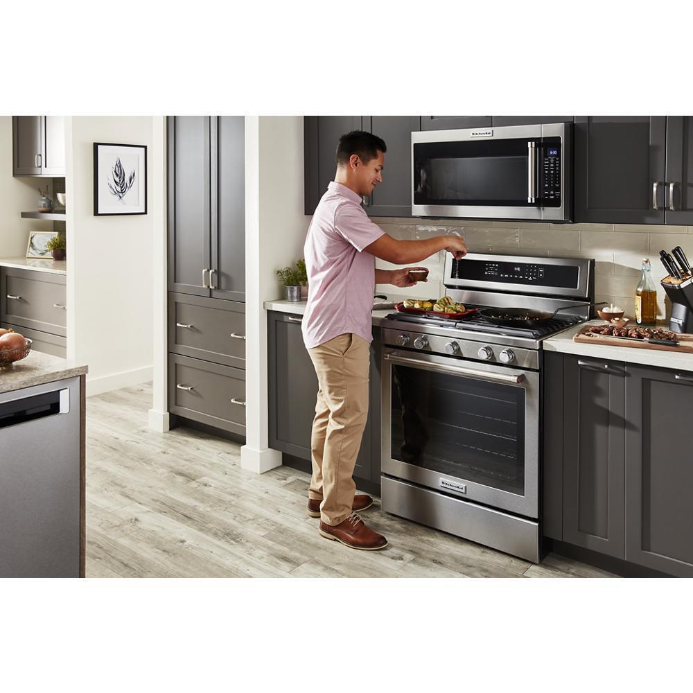 Kitchenaid 30-Inch 5-Burner Gas Convection Range