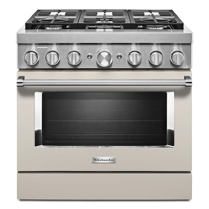 KFDC506JMH KitchenAid® 36'' Smart Commercial-Style Dual Fuel Range with 6 Burners