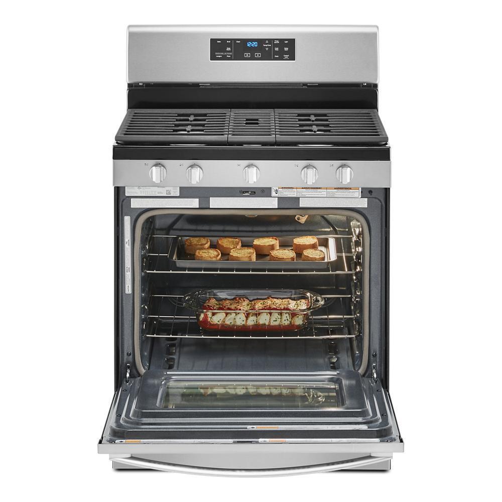 Whirlpool 5.0 cu. ft. Gas Range with Center Oval Burner