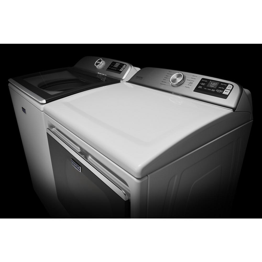 Maytag MED7230HW Smart Top Load Electric Dryer with Extra Power - 7.4 cu. ft.