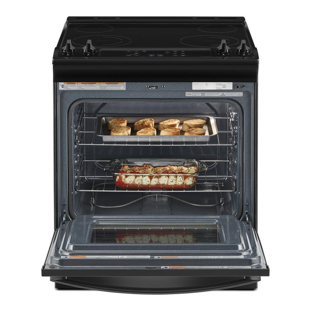 Whirlpool WEE515S0LB 4.8 Cu. Ft. Whirlpool® Electric Range with Frozen Bake™ Technology