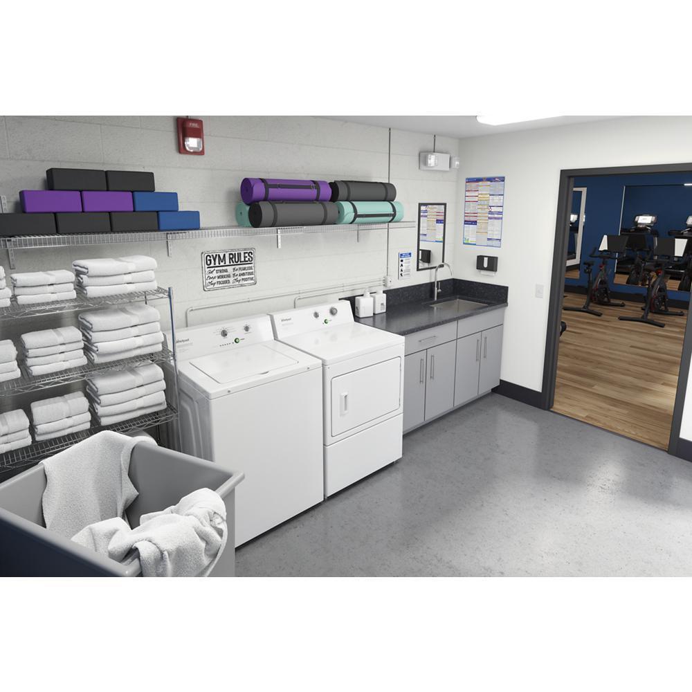 Whirlpool CEM2795JQ Commercial Electric Super-Capacity Dryer, Non-Coin