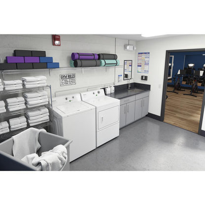 Whirlpool CEM2795JQ Commercial Electric Super-Capacity Dryer, Non-Coin