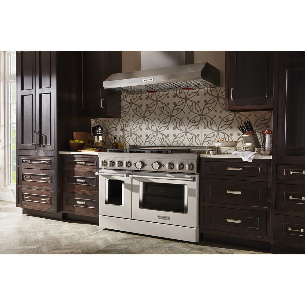 KFGC558JMH KitchenAid® 48'' Smart Commercial-Style Gas Range with Griddle