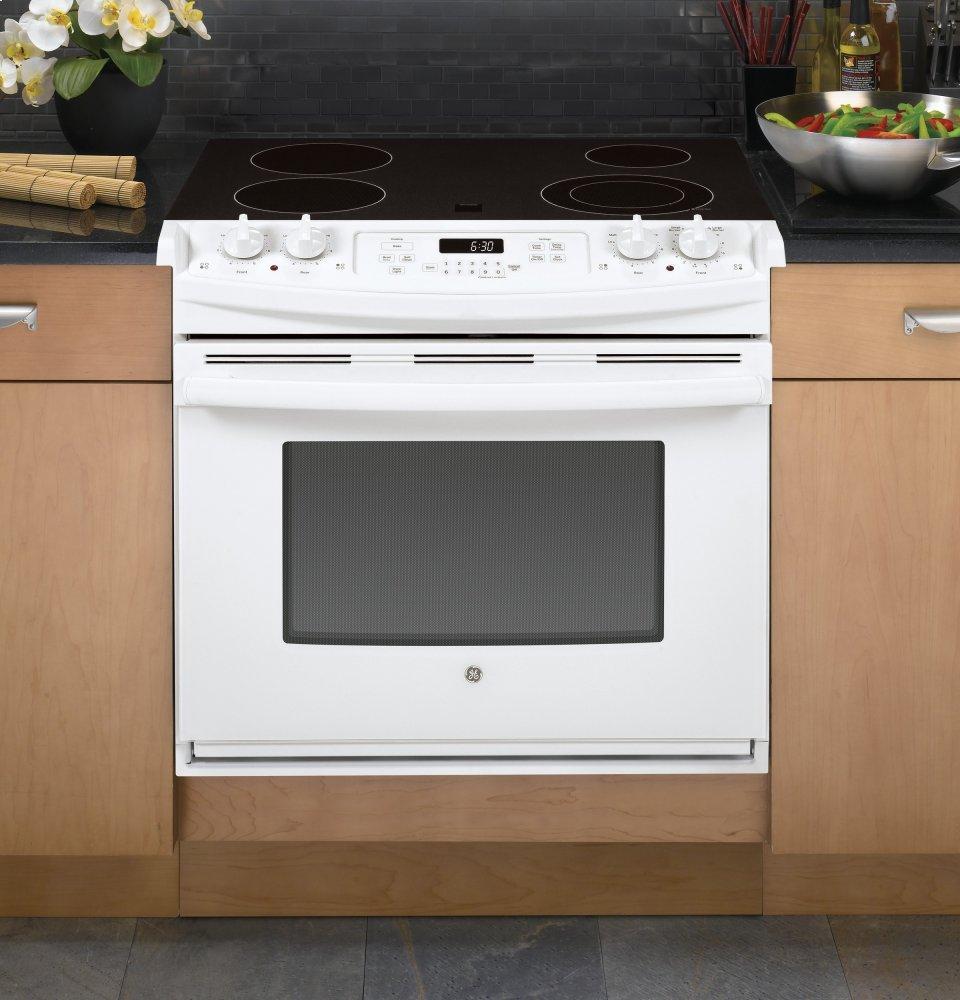 GE® 30" Drop-In Electric Range
