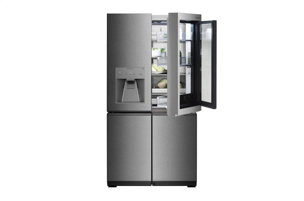 LG SIGNATURE 23 cu. ft. Smart wi-fi Enabled InstaView™ Door-in-Door® Counter-Depth Refrigerator