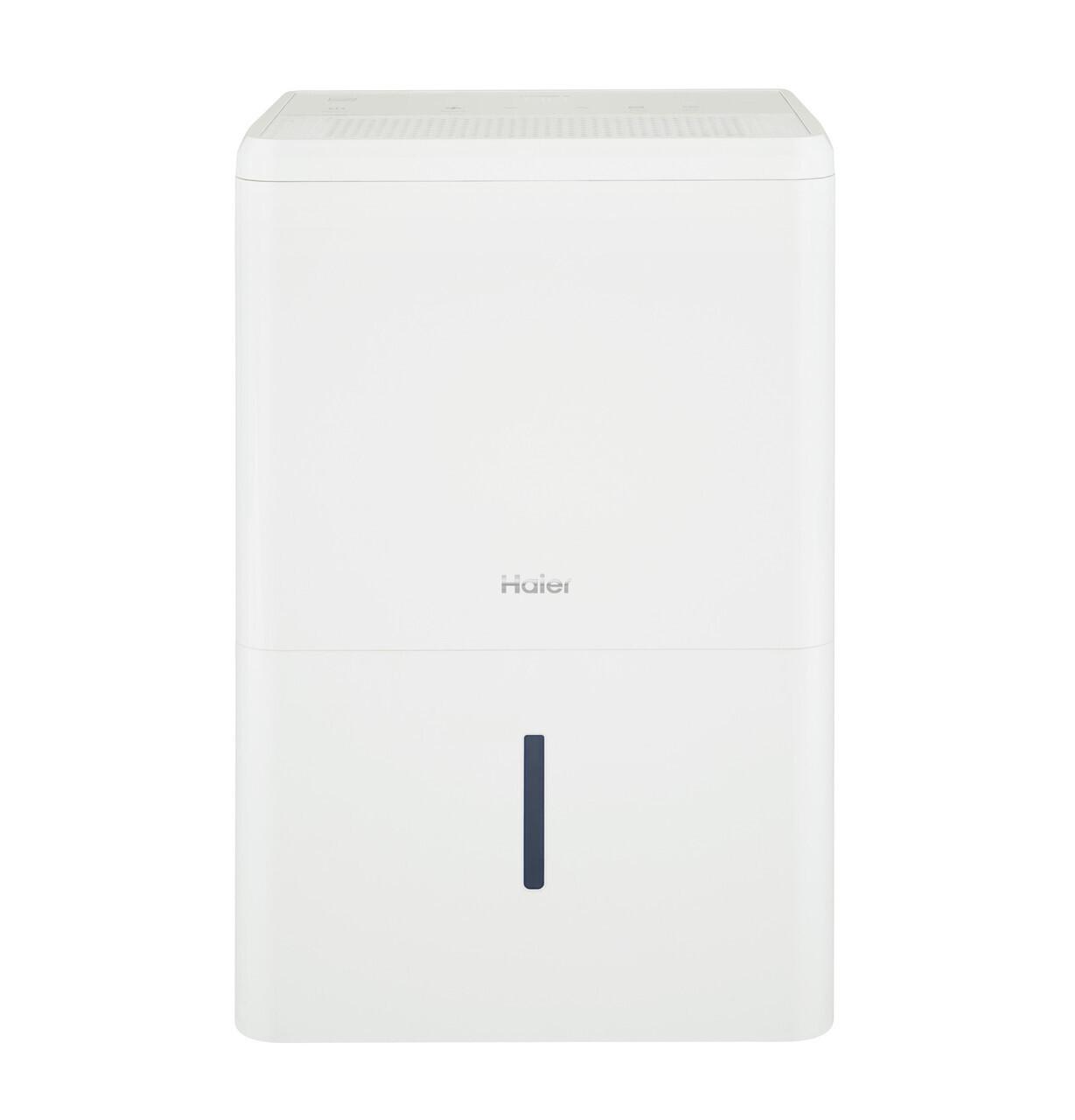 QDHR50LZ Haier ENERGY STAR® 50 Pint Portable Dehumidifier with Smart Dry for Wet Spaces