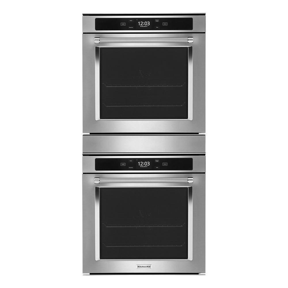 Kitchenaid KODC504PPS 24" Smart Double Wall Oven with True Convection