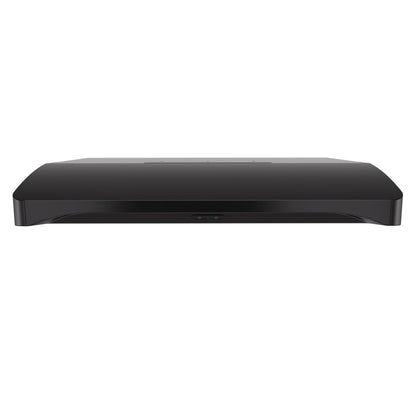 Broan® Elite 36-Inch Convertible Under-Cabinet Range Hood, Black, 375 Max Blower CFM