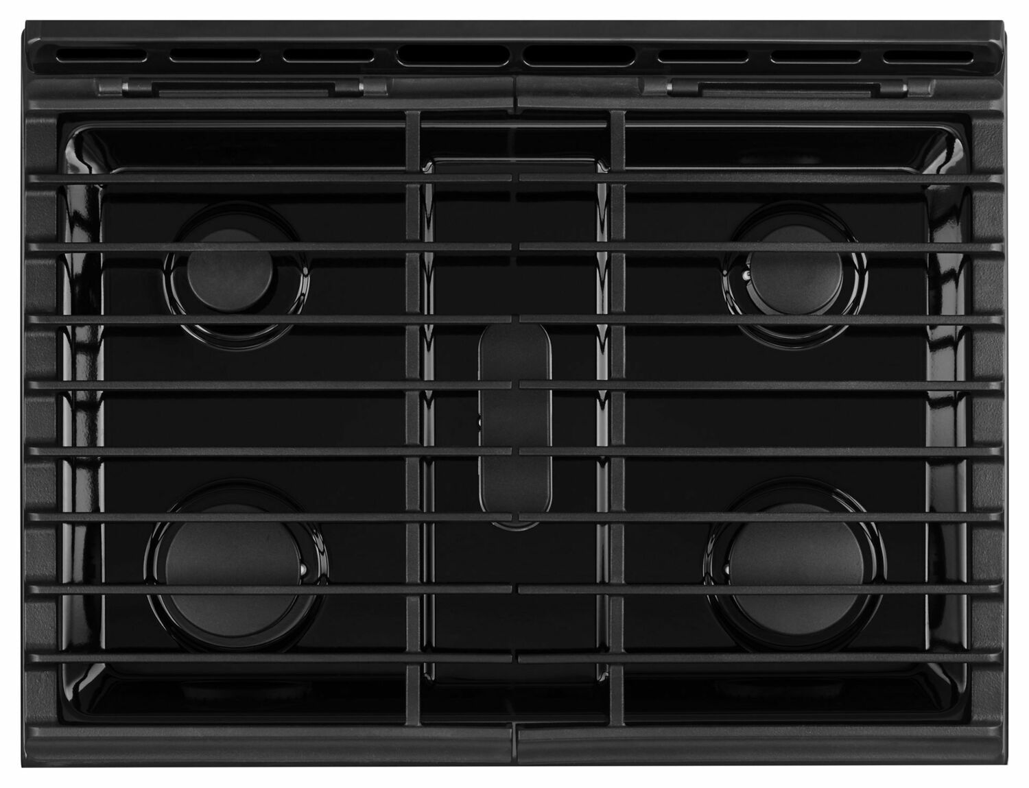 Whirlpool WEG745H0FE 5.8 Cu. Ft. Slide-In Gas Range with EZ-2-Lift™ Hinged Grates - Black Ice