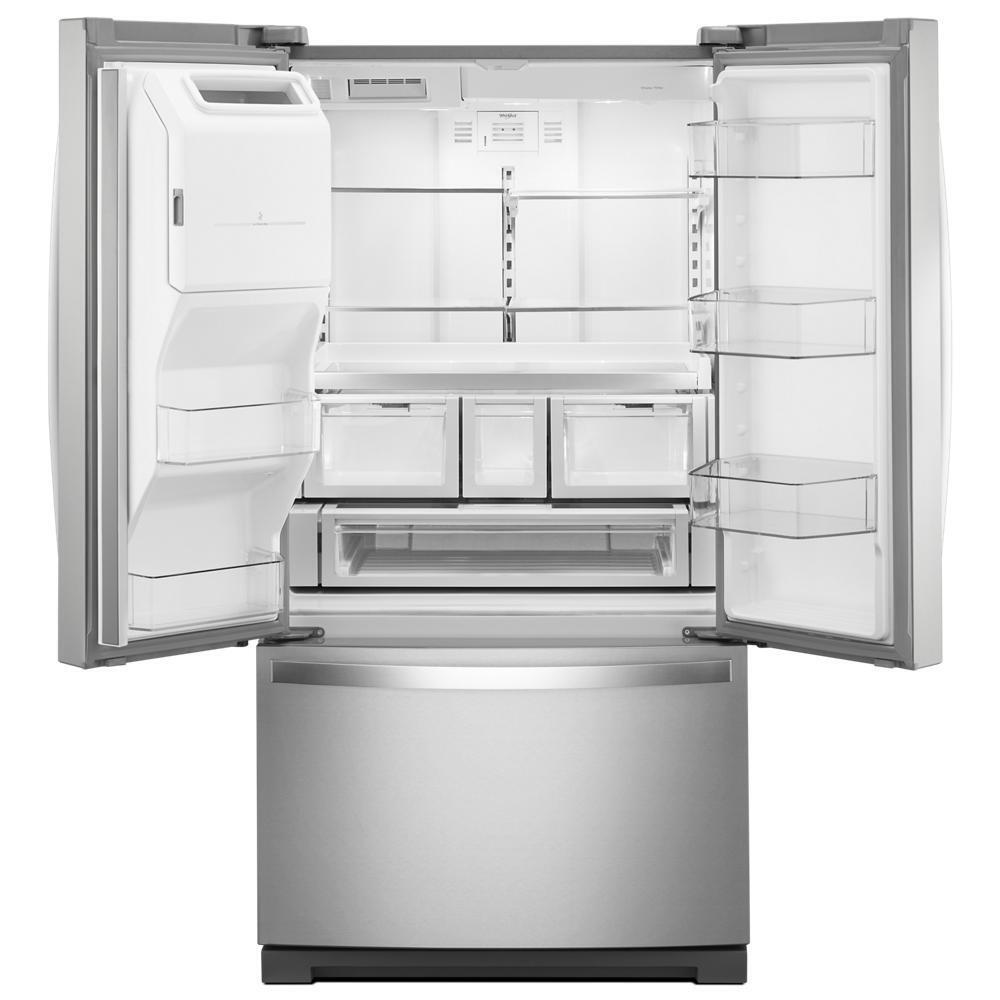 Whirlpool WRF757SDHZ 36-inch Wide French Door Refrigerator - 27 cu. ft.