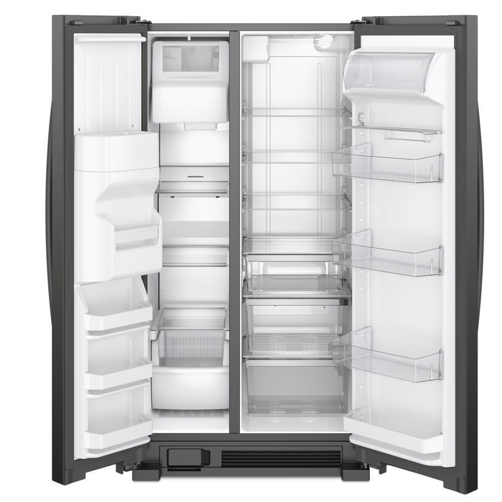 Whirlpool WRS321SDHB 33-inch Wide Side-by-Side Refrigerator - 21 cu. ft.