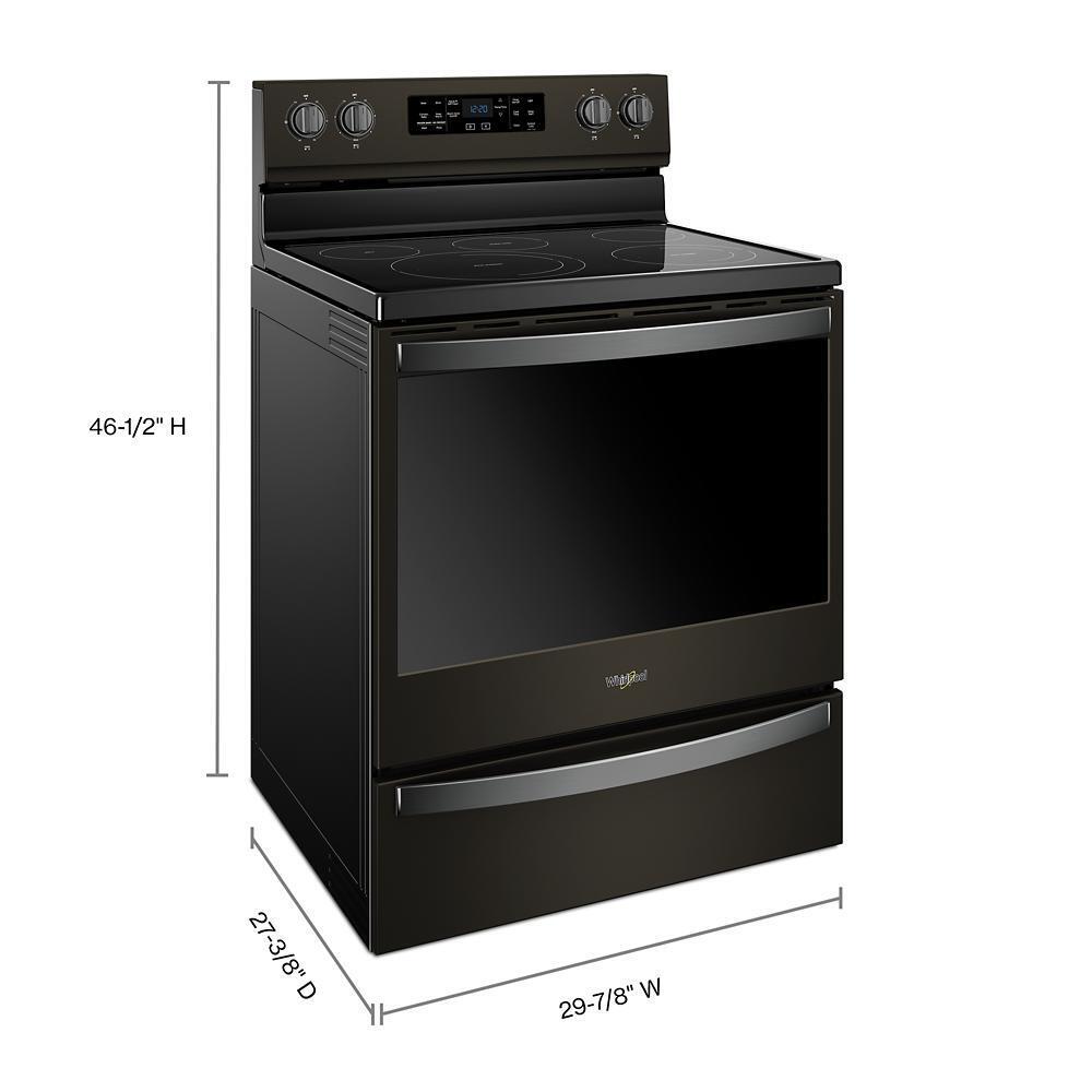 Whirlpool WFE775H0HV 6.4 cu. ft. Freestanding Electric Range with Frozen Bake™ Technology