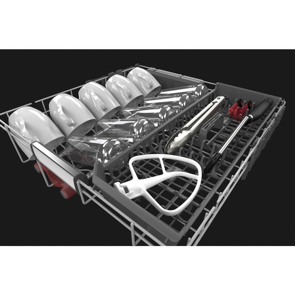 Kitchenaid KDTM804KPS 360(degree) Max Jets™ Third Rack Dishwasher with Stainless Steel Third Rack Wash Jets, 44 dBA