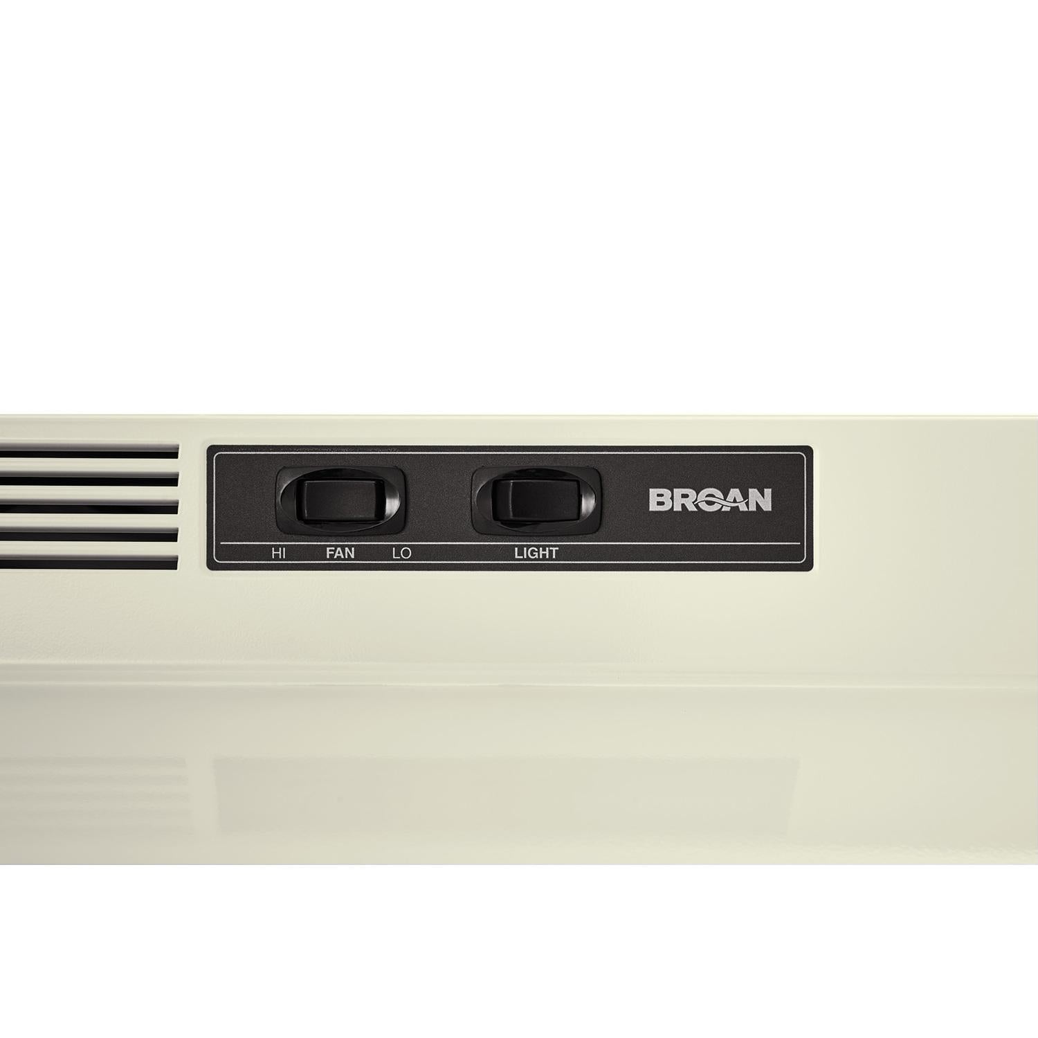 Broan 413602 **DISCONTINUED** Broan® 36-Inch Ductless Under-Cabinet Range Hood, Bisque