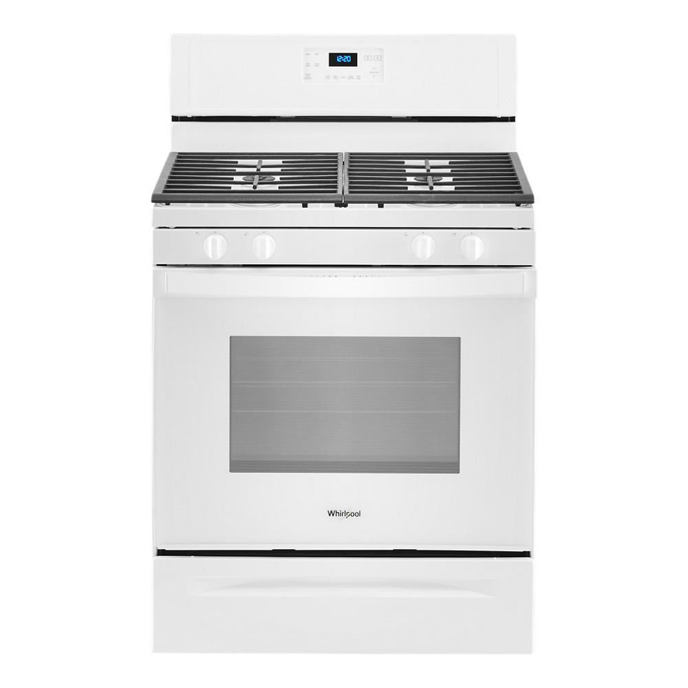 5.0 cu. ft. Whirlpool® gas range with SpeedHeat™ burner