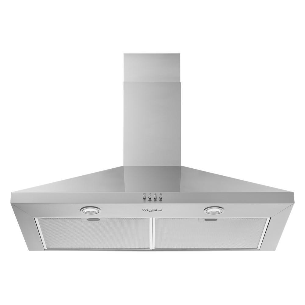 Whirlpool WVW53UC6LS 36" Chimney Wall Mount Range Hood