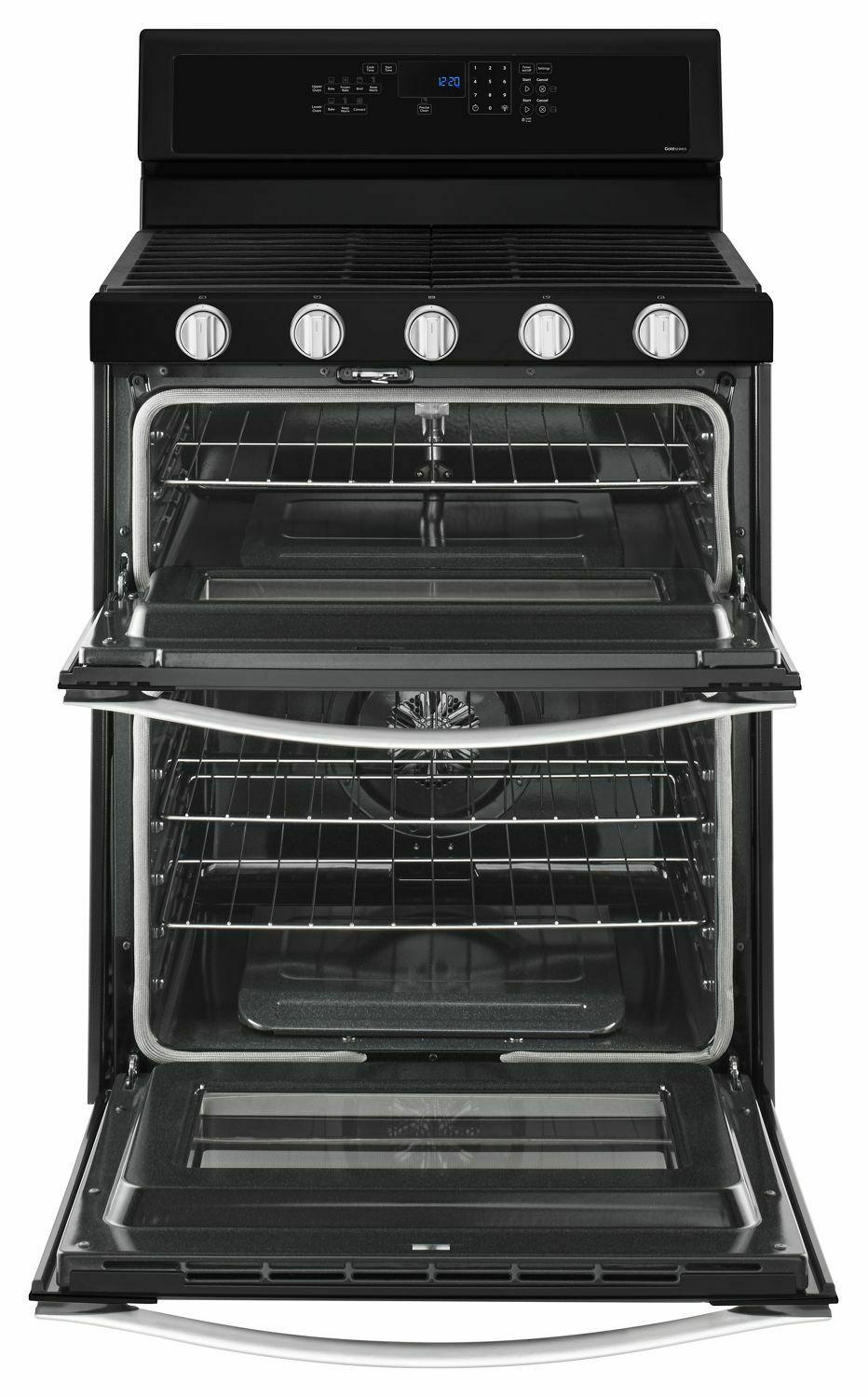 Whirlpool WGG745S0FE 6.0 Cu. Ft. Gas Double Oven Range with EZ-2-Lift™ Hinged Grates