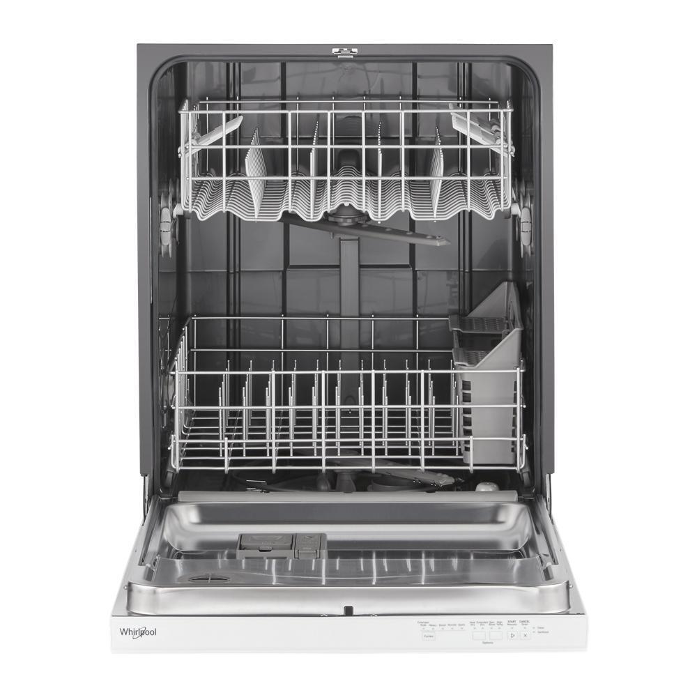 Whirlpool Quiet Dishwasher with Boost Cycle and Pocket Handle