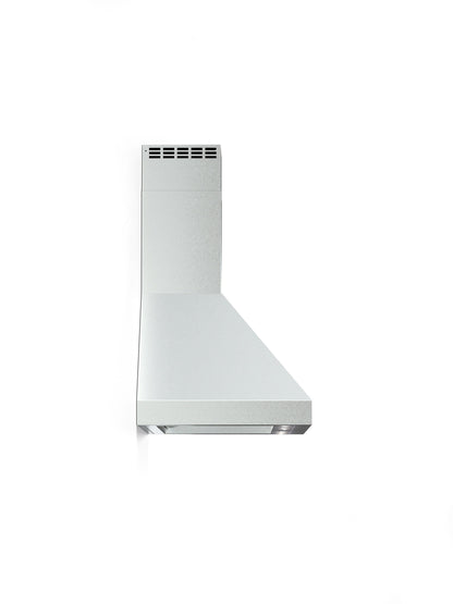 Verona VECHW36GSS 36" Designer Chimney Wall Hood- 600 CFM - 4 Speeds