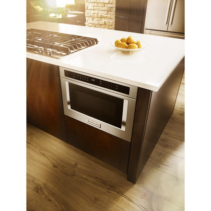 Kitchenaid KMBD104GSS 24" Under-Counter Microwave Oven Drawer