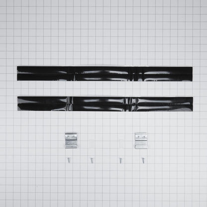 Whirlpool 8572546 Washer & Dryer Stacking Kit, with 23" pads (2), 2 galvanized steel brackets, and 6 screws