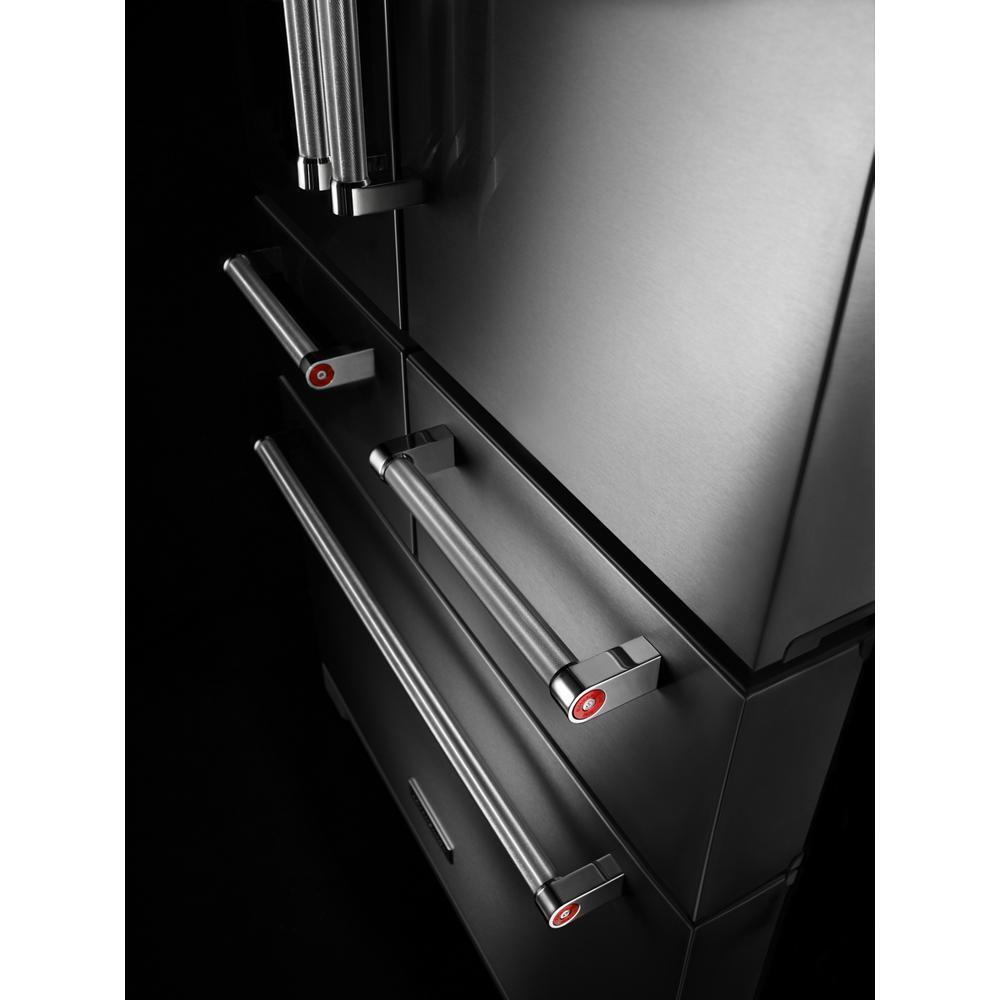 Kitchenaid KRMF706ESS 25.8 Cu. Ft. 36" Multi-Door Freestanding Refrigerator with Platinum Interior Design