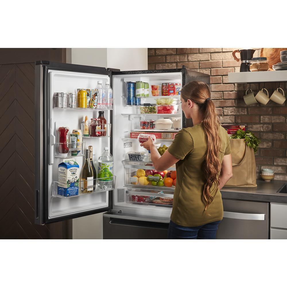 Whirlpool WRB543CMJV 24-inch Wide Garage- Ready Bottom-Freezer Refrigerator - 12.9 cu. ft.