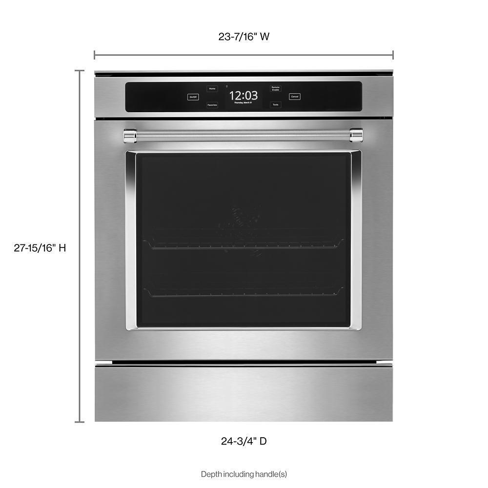 Kitchenaid KOSC504PPS 24" Smart Single Wall Oven with True Convection