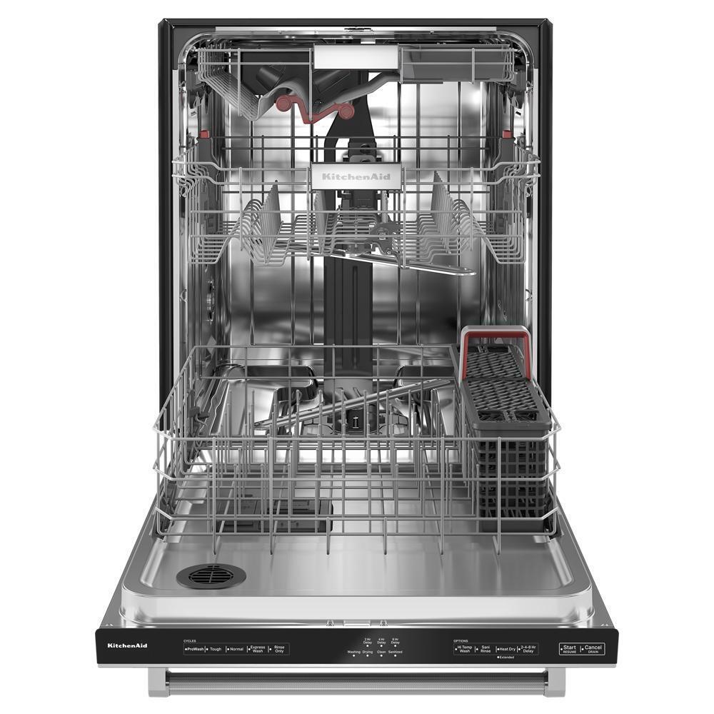 Kitchenaid KDTM404KPS 360(degree) Max Jets™ Third Rack Dishwasher with 50+ Total Wash Jets, 44 dBA