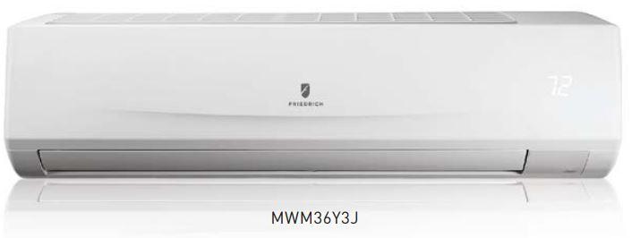 Friedrich MWM18Y3J Floating Air Select Single Zone Indoor Wall Mounted- w/Heat Pump